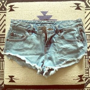 BDG denim shorts